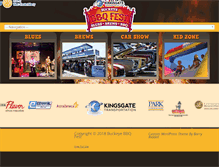 Tablet Screenshot of buckeyebbqfest.org